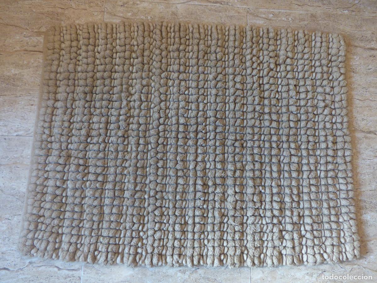Antig&uuml;edades: Alfombra algodon,nudos. - Foto 1