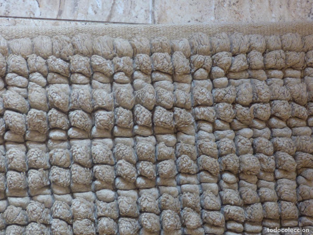 Antig&uuml;edades: Alfombra algodon,nudos. - Foto 4