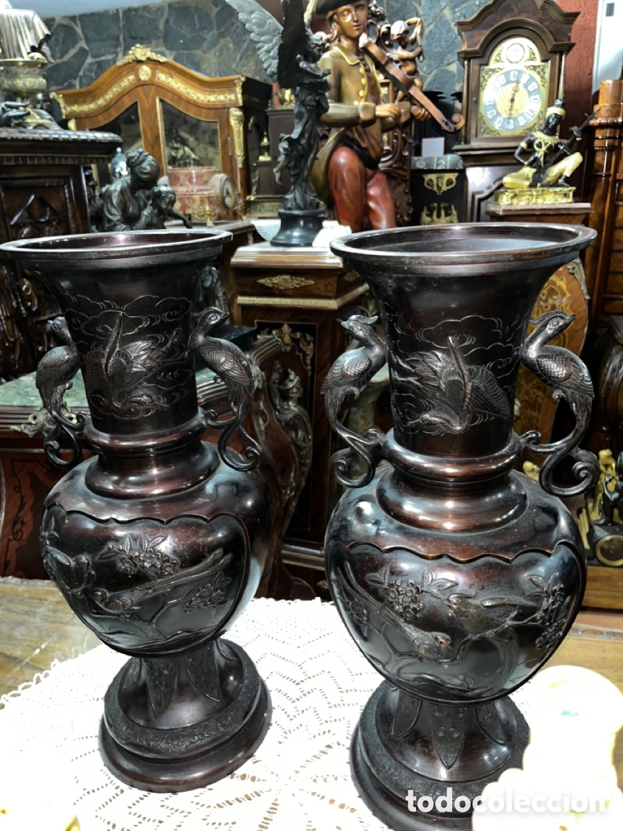 Antig&uuml;edades: Jarrones de bronce - Foto 4