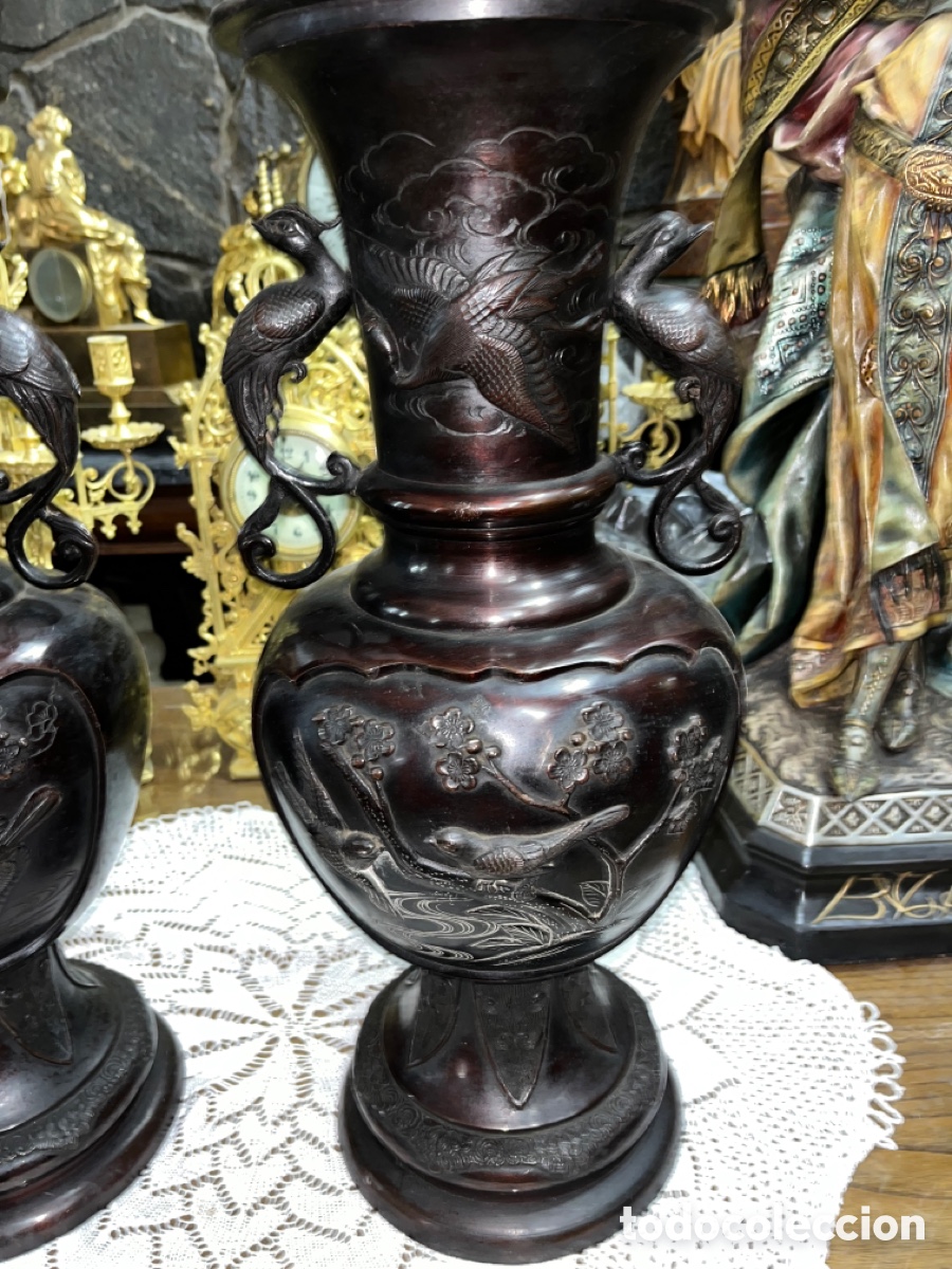 Antig&uuml;edades: Jarrones de bronce - Foto 5