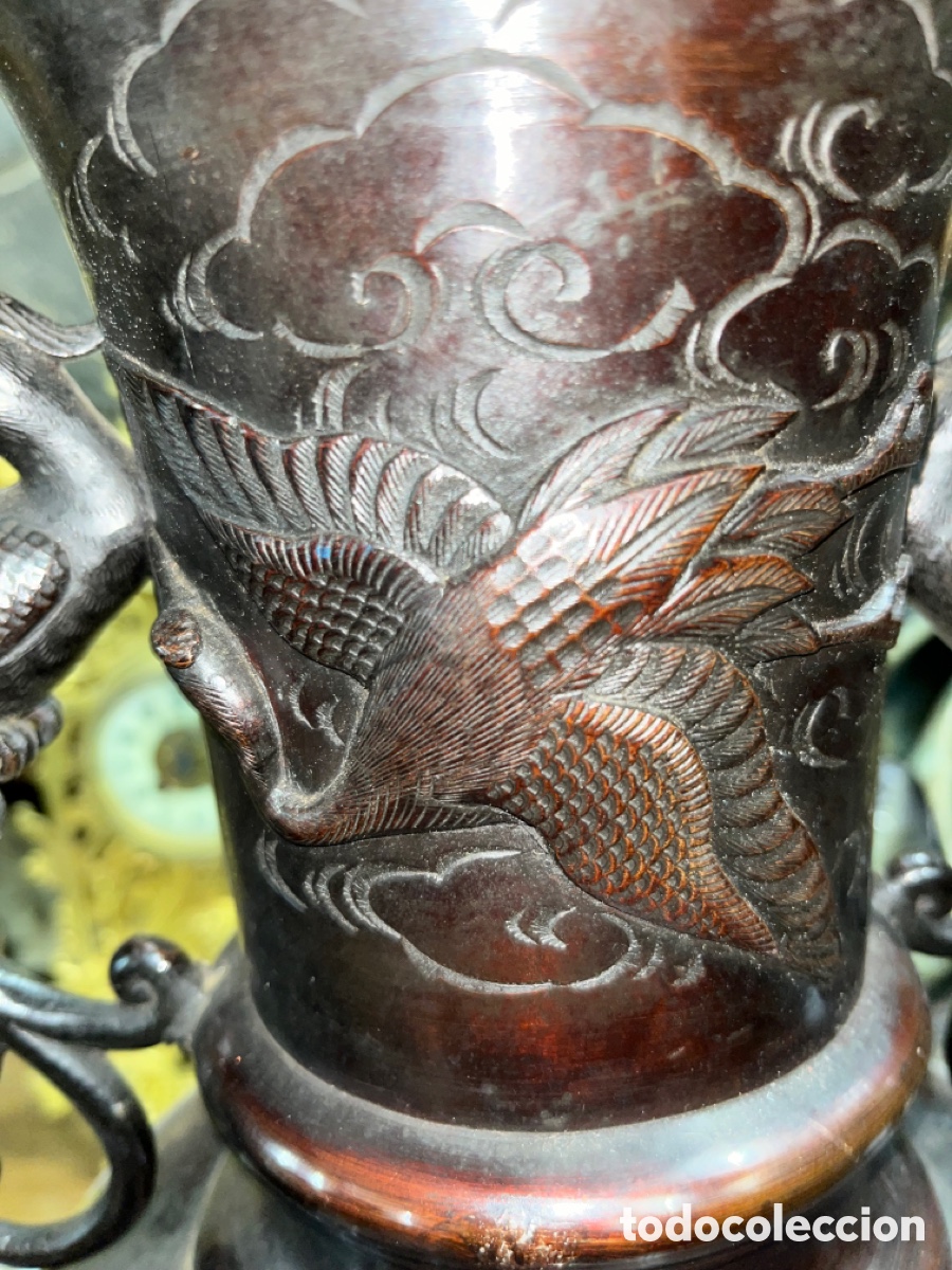 Antig&uuml;edades: Jarrones de bronce - Foto 8
