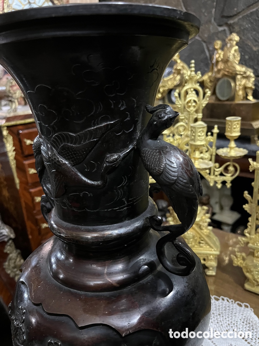 Antig&uuml;edades: Jarrones de bronce - Foto 9