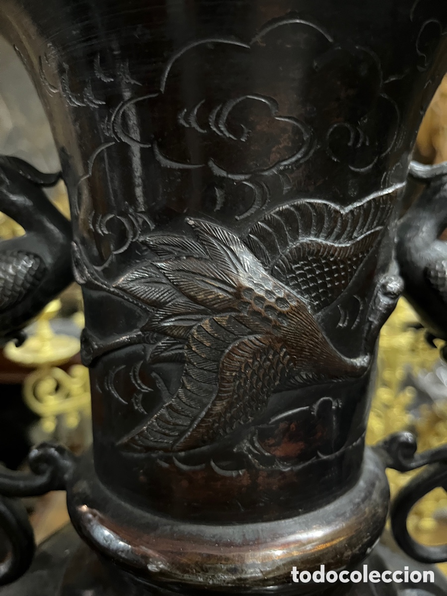 Antig&uuml;edades: Jarrones de bronce - Foto 10