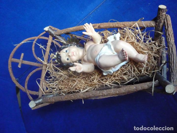 Antig&uuml;edades: NI&Ntilde;O JESUS CON CUNITA - Foto 1