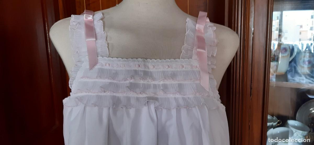 Antig&uuml;edades: BONITO CONJUNTO DE BATA Y CAMISON. - Foto 7