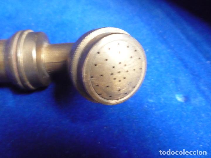 Antig&uuml;edades: SULFATADORA BRONCE Y MANGO MADERA - Foto 4