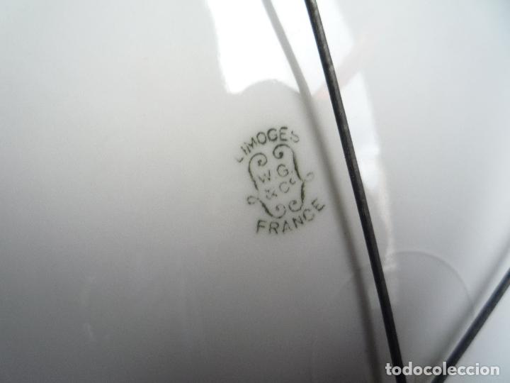 Antig&uuml;edades: PLATO PORCELANA LIMOGES - Foto 2