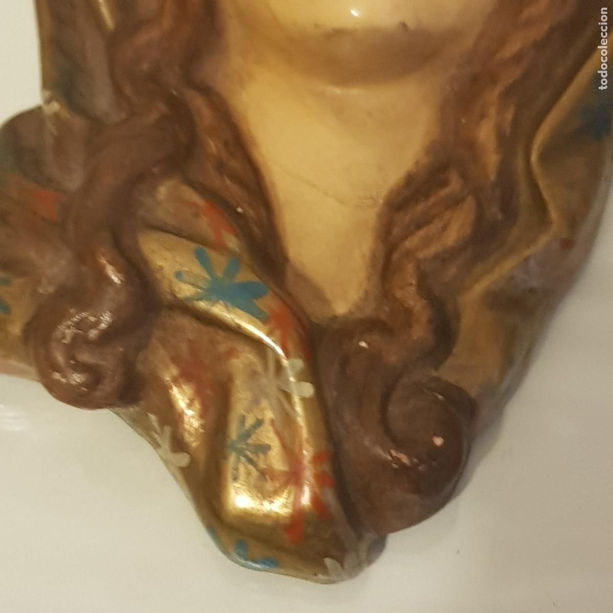 Antig&uuml;edades: FIGURA RELIGIOSA, VIRGEN - Foto 3