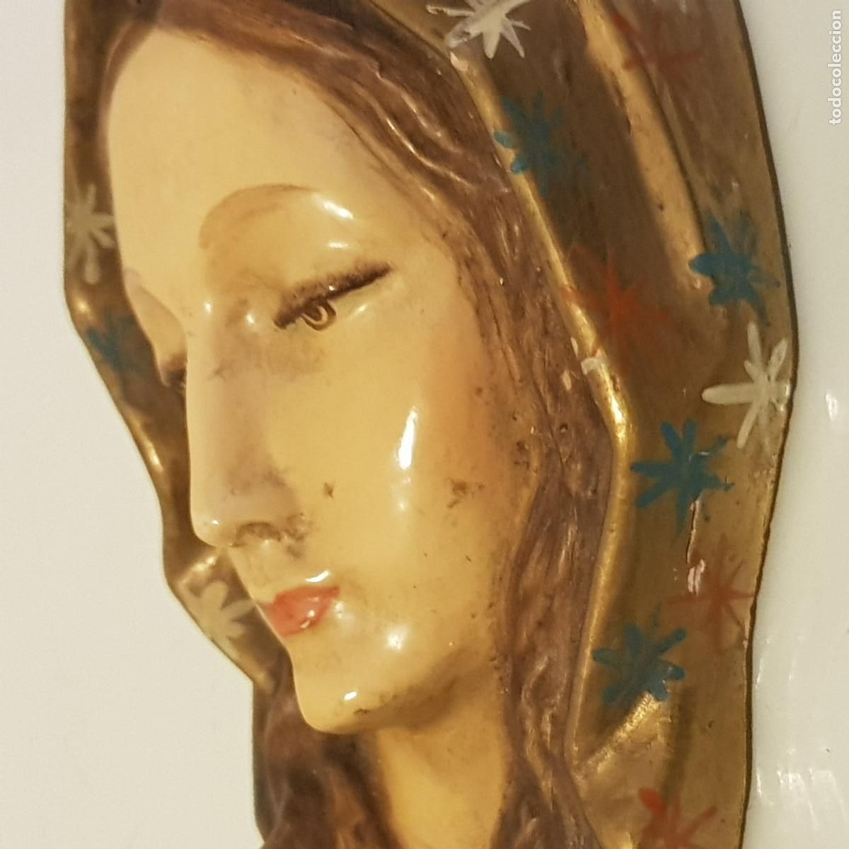 Antig&uuml;edades: FIGURA RELIGIOSA, VIRGEN - Foto 4