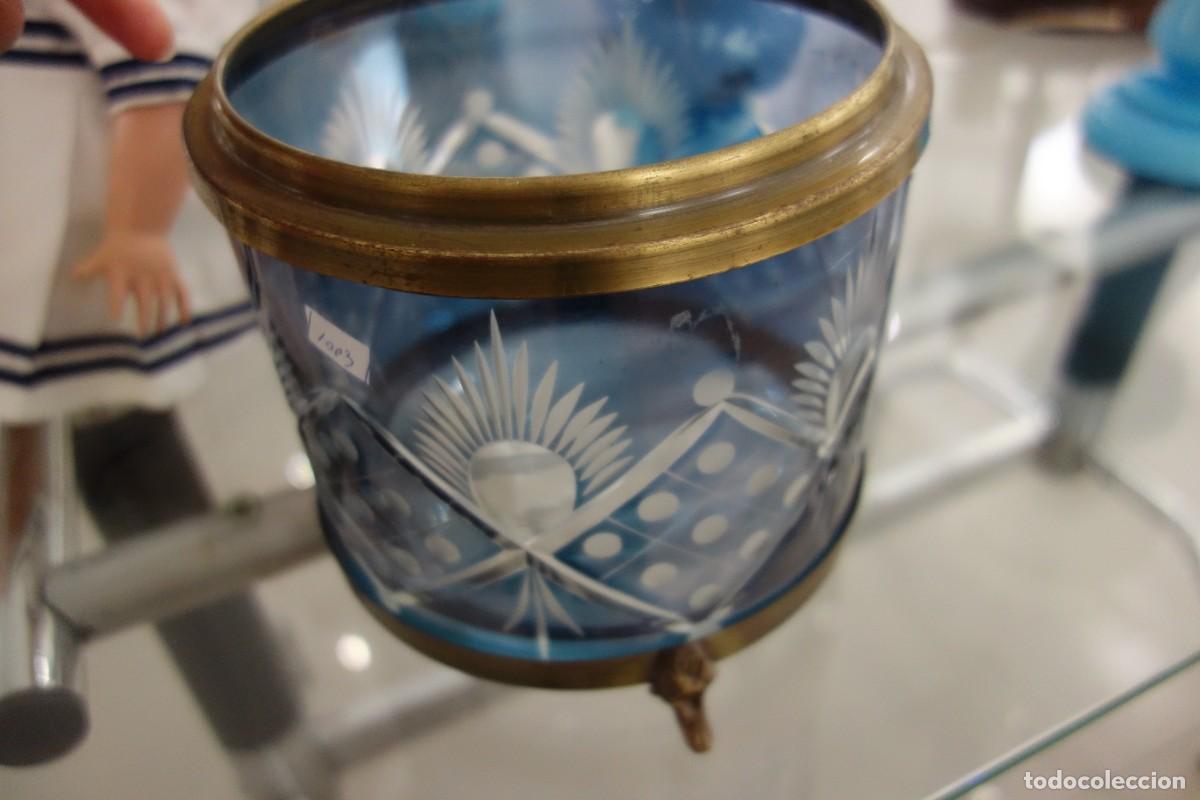 Antig&uuml;edades: JARRA DE CRISTAL - Foto 3