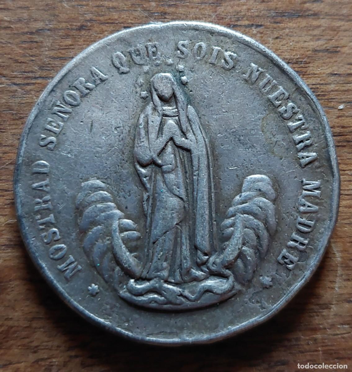 Antig&uuml;edades: Antigua medalla sin pecado - Foto 2