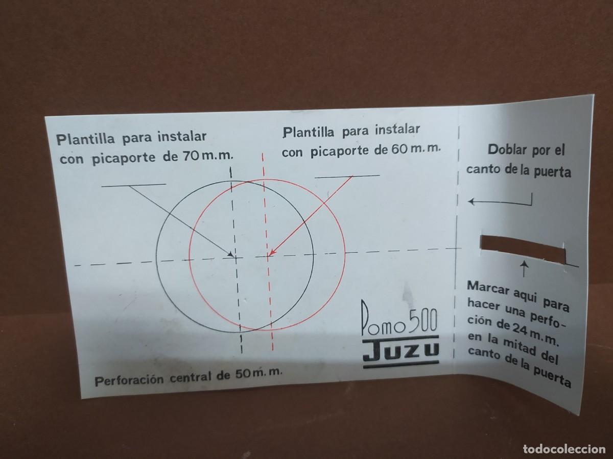 Antig&uuml;edades: POMO PUERTA INOX, NUEVO. - Foto 5