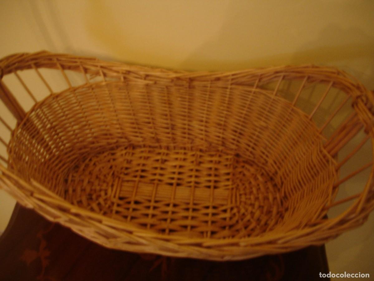 Antig&uuml;edades: CESTA MINBRE 60CM est&aacute; perfectamente - Foto 2