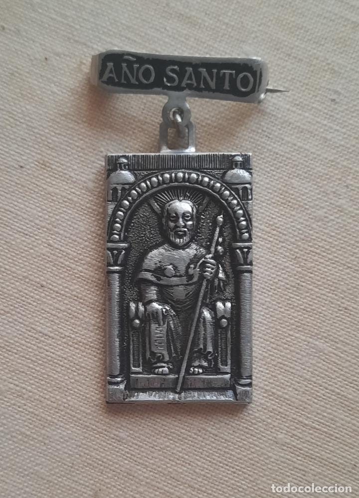 Antig&uuml;edades: MEDALLA A&Ntilde;O SANTO COMPOSTELANO 1971 - Foto 2