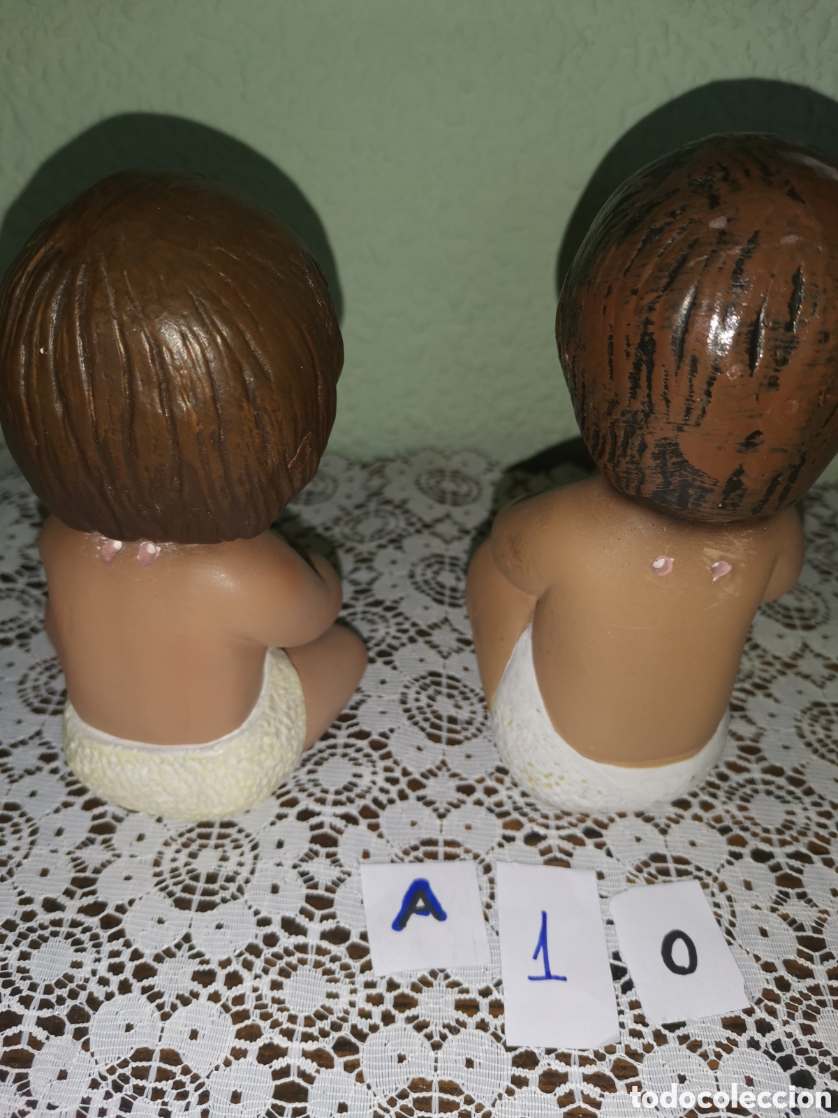 Antig&uuml;edades: Pareja Angelitos, querubines - Foto 4