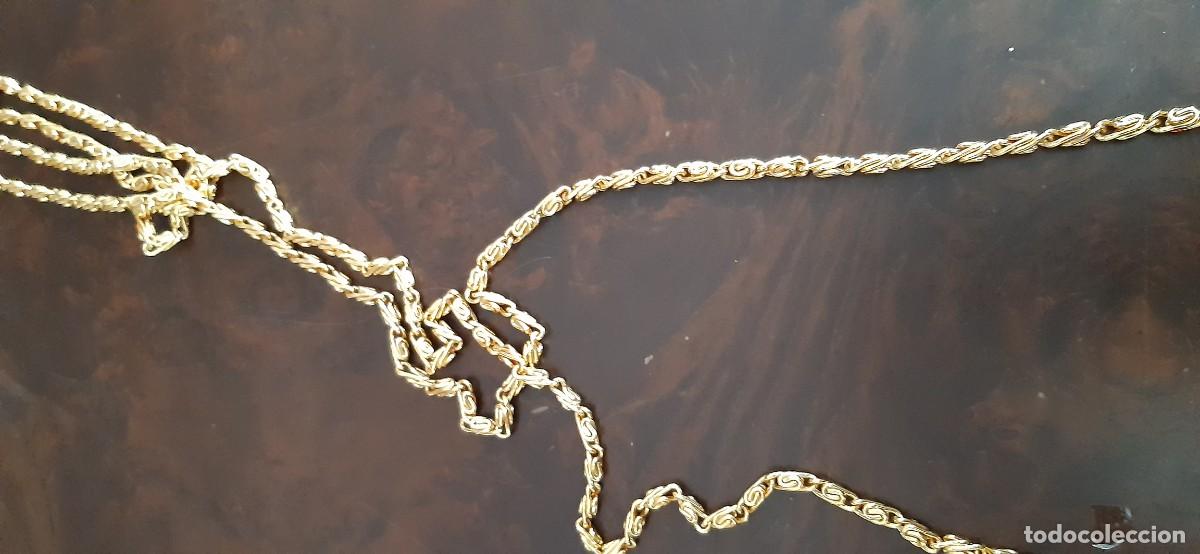 Antig&uuml;edades: BONITO BOLSO DORADO DE AVALORIOS. - Foto 3