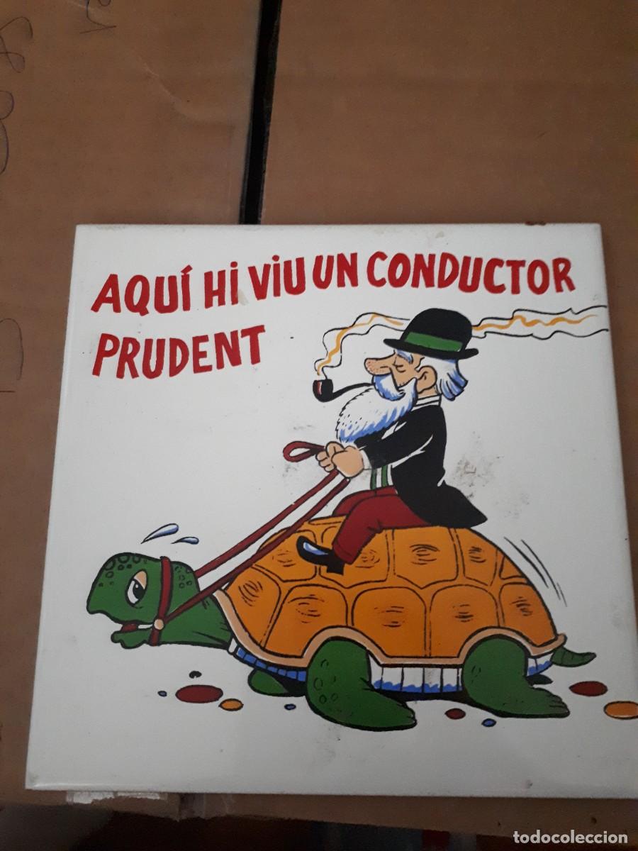 Antig&uuml;edades: Azulejo pintado - Foto 1