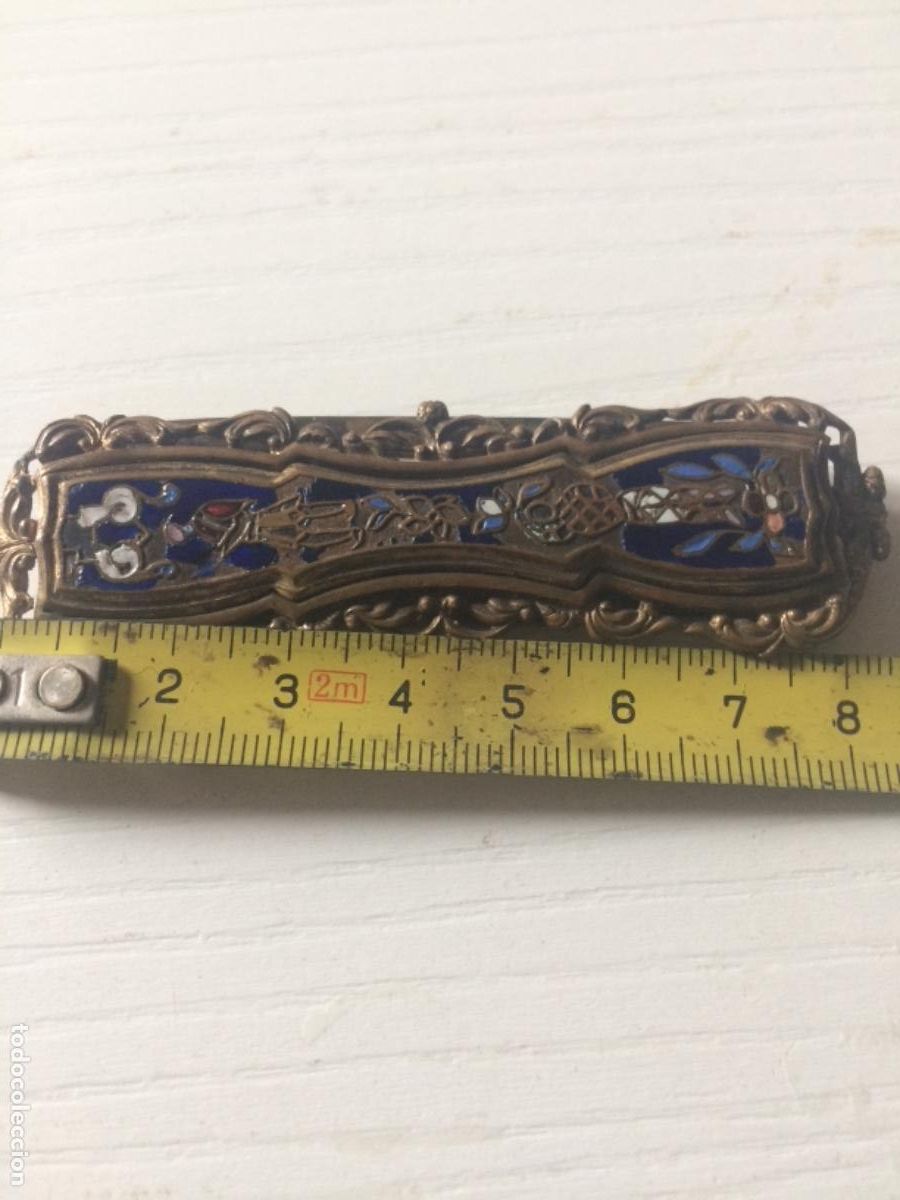 Antig&uuml;edades: Hebilla xix esmaltes - Foto 1