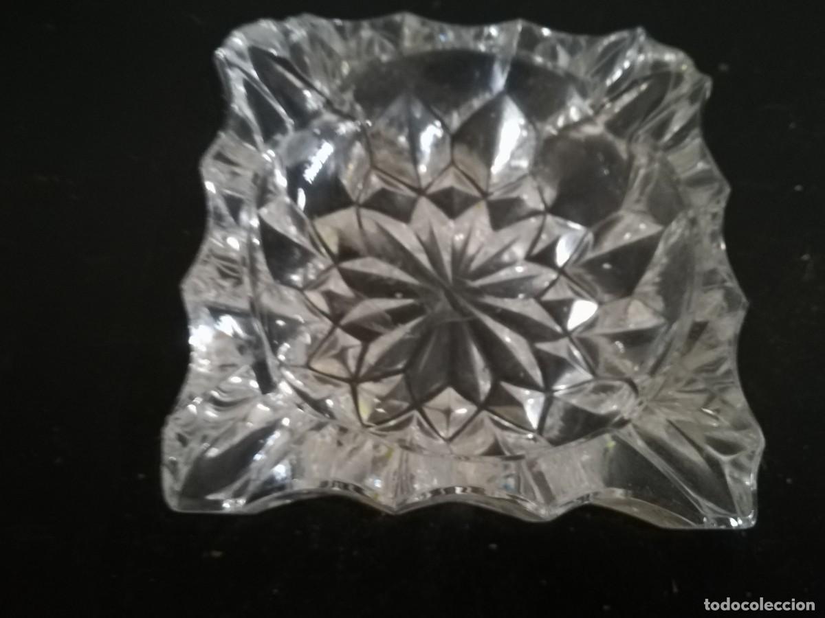 Antig&uuml;edades: CENICERO CRISTAL / POL5 - Foto 2