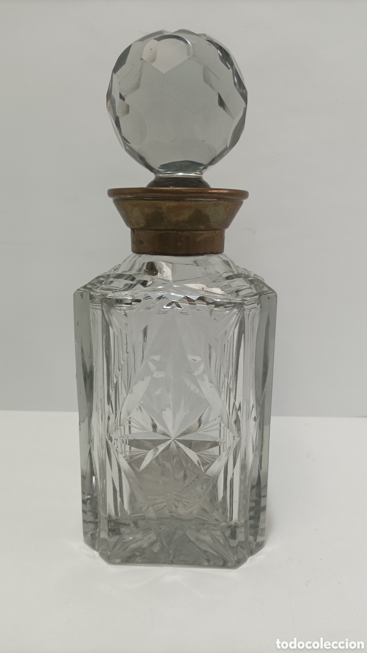 Antig&uuml;edades: Botella de cristal antigua - Foto 1