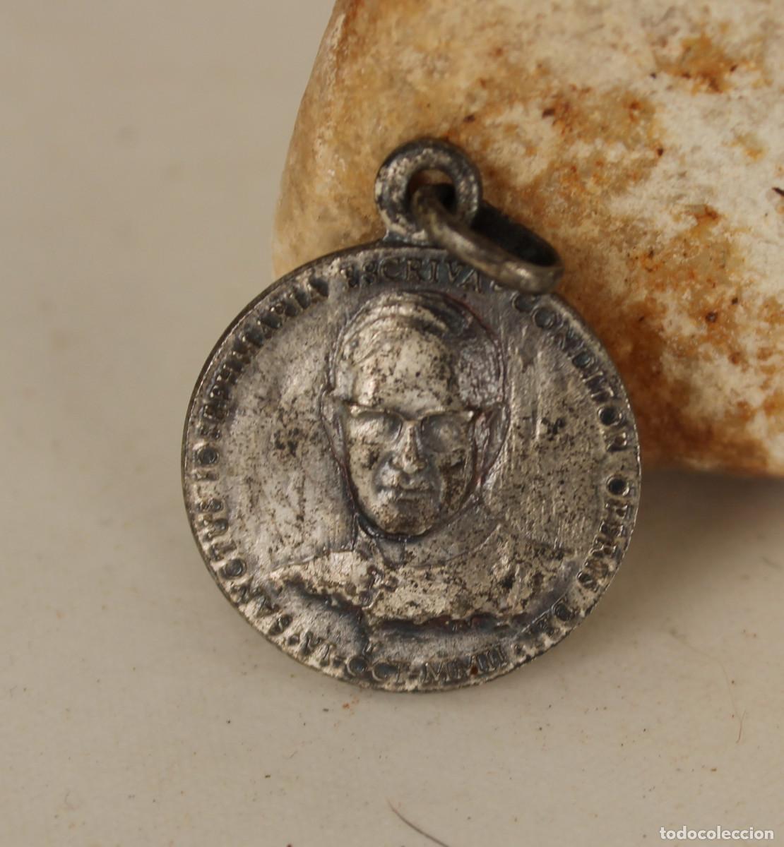 Antig&uuml;edades: medalla plata iosephmaria escriva - Foto 1