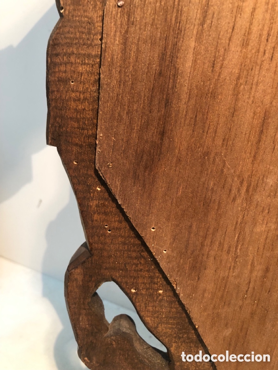 Antig&uuml;edades: ESPEJO DE TALLA MADERA. - Foto 8