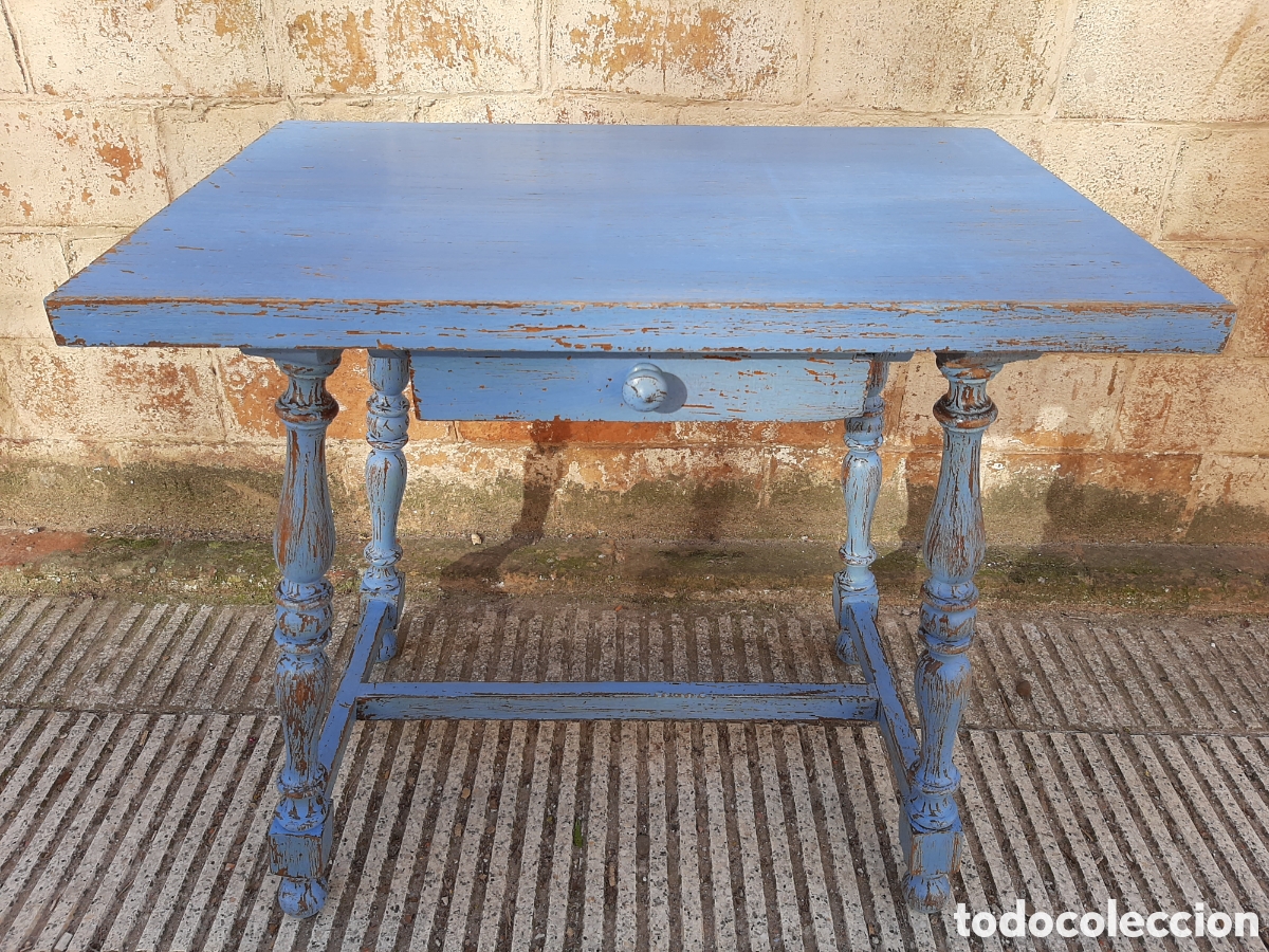 Antig&uuml;edades: Mesa antigua auxiliar - Foto 2