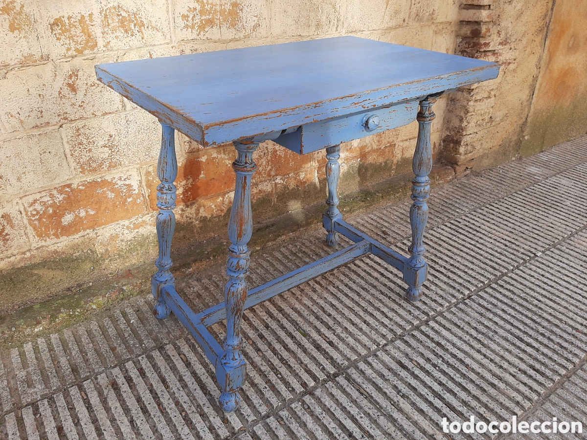 Antig&uuml;edades: Mesa antigua auxiliar - Foto 3