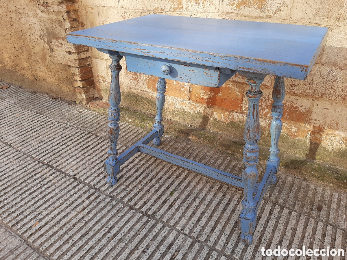 Antig&uuml;edades: Mesa antigua auxiliar - Foto 4