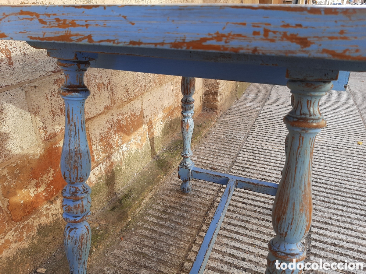 Antig&uuml;edades: Mesa antigua auxiliar - Foto 8