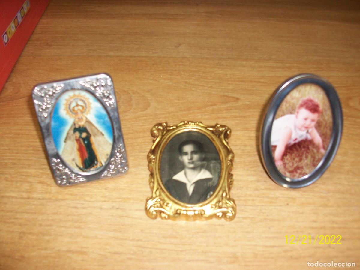 Antig&uuml;edades: LOTE DE 3 PORTA RETRATOS - Foto 2