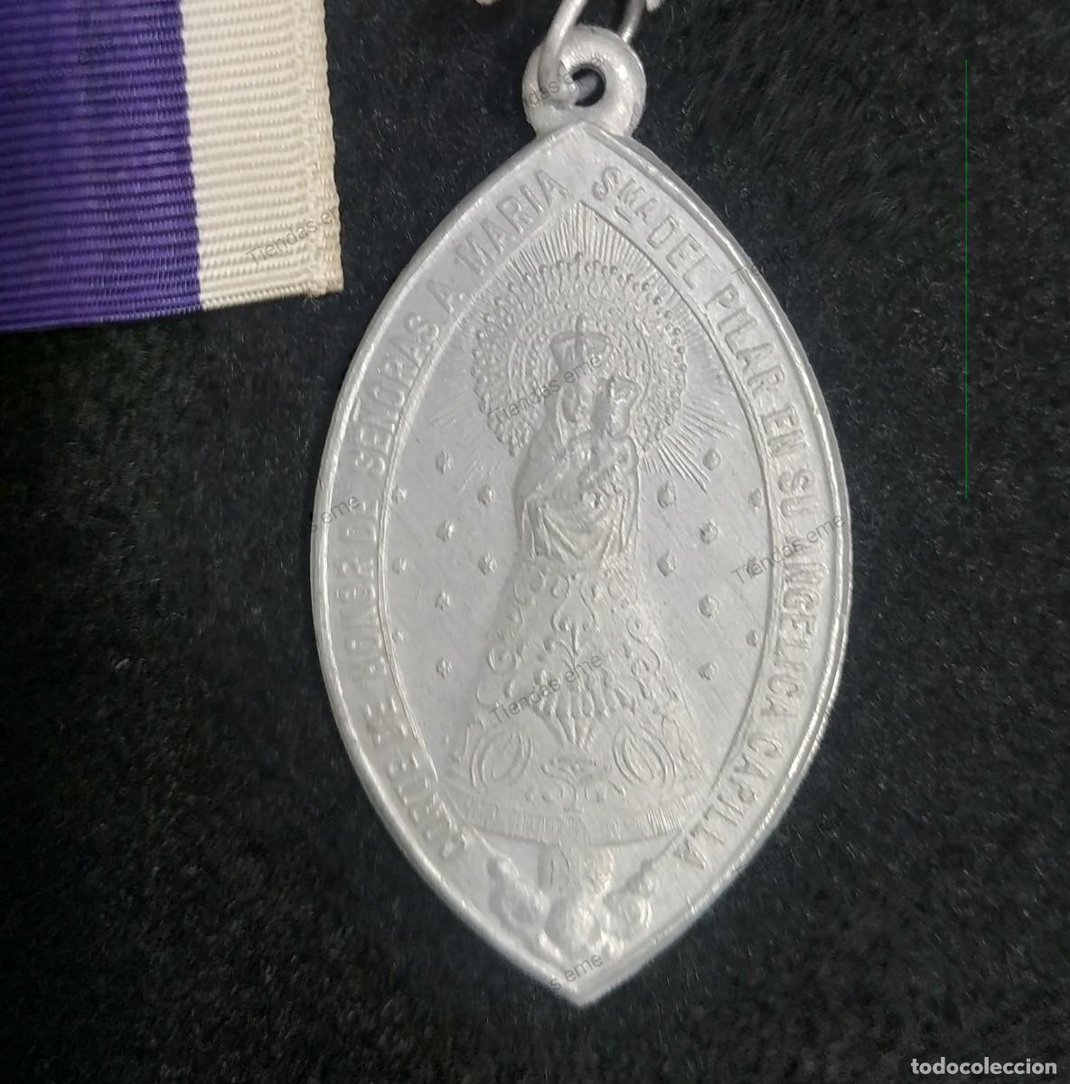 Antig&uuml;edades: MEDALLA NTRA. SRA. DEL PILAR - Foto 5