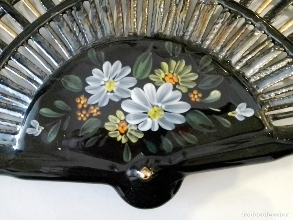 Antig&uuml;edades: Abanico de Ceramica de Mimbres - Foto 2