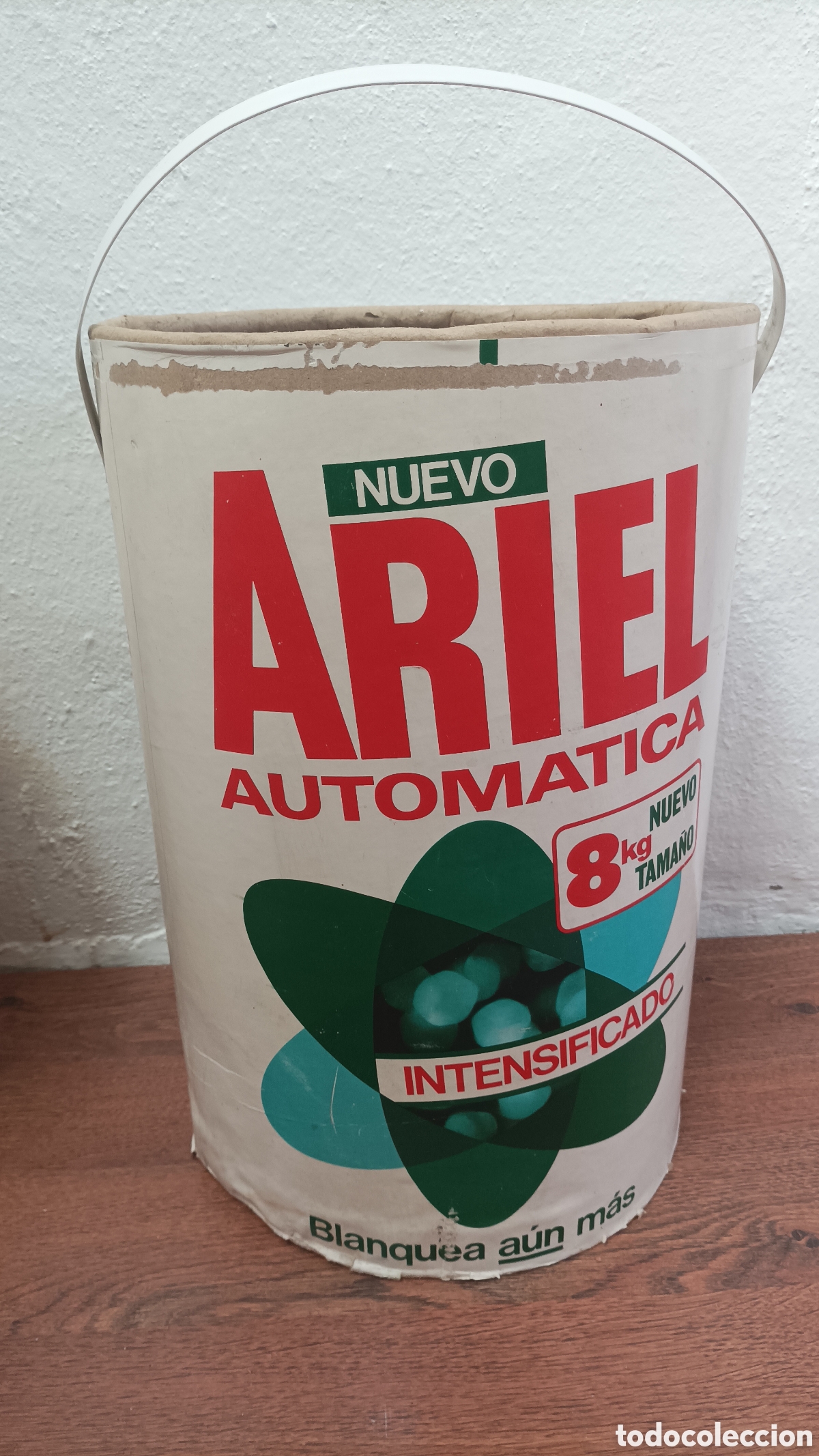 Antig&uuml;edades: 3 Botes o Cubos de Detergente antiguos - Foto 7