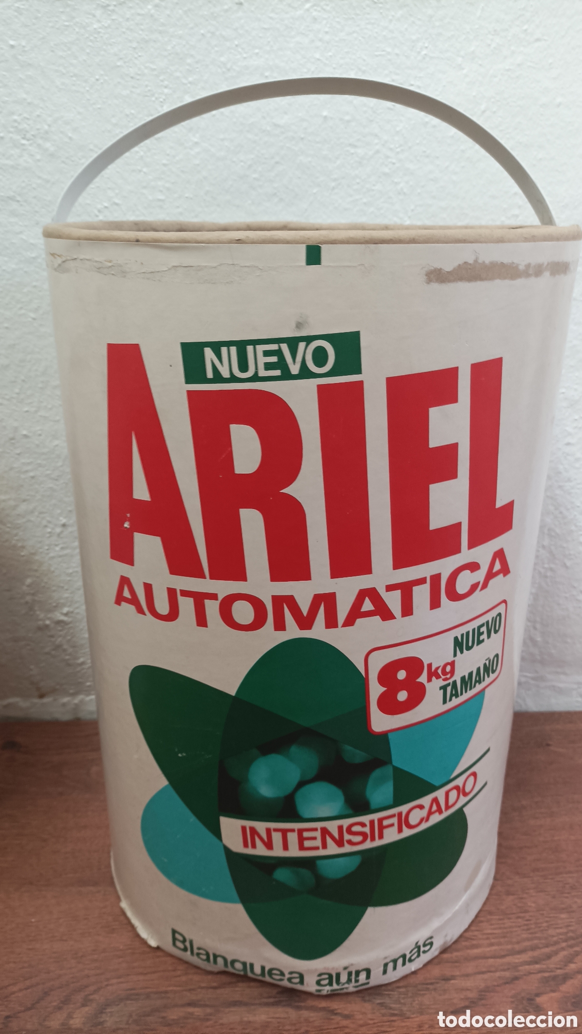 Antig&uuml;edades: 3 Botes o Cubos de Detergente antiguos - Foto 8