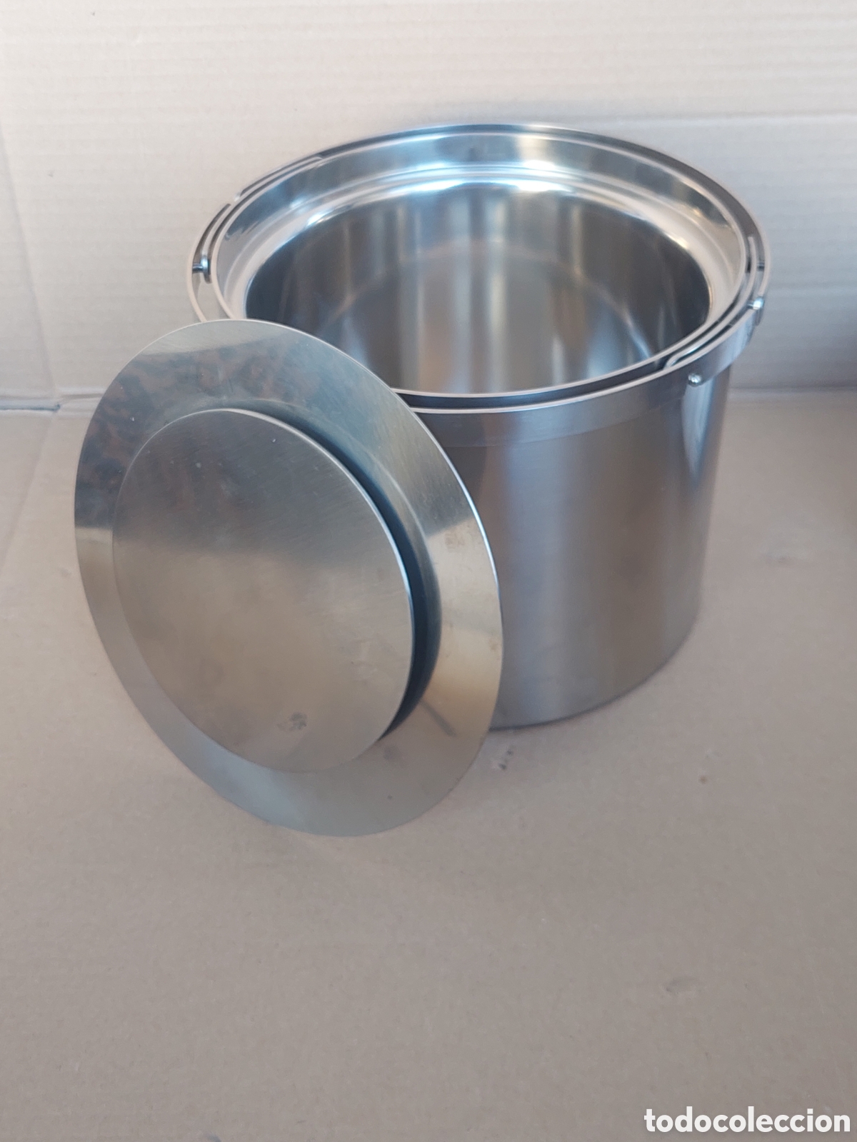 Antig&uuml;edades: Cubitera Arne Jacobsen . Stelton . Dinamarca - Foto 2