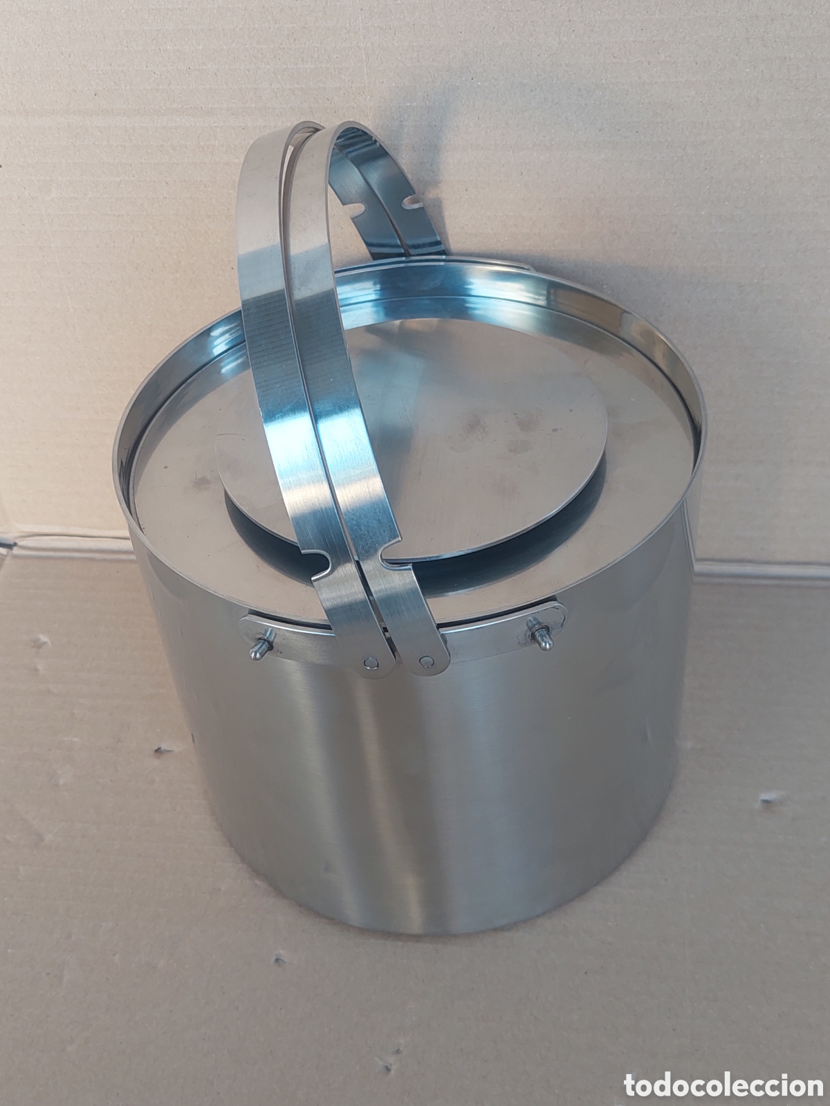 Antig&uuml;edades: Cubitera Arne Jacobsen . Stelton . Dinamarca - Foto 10