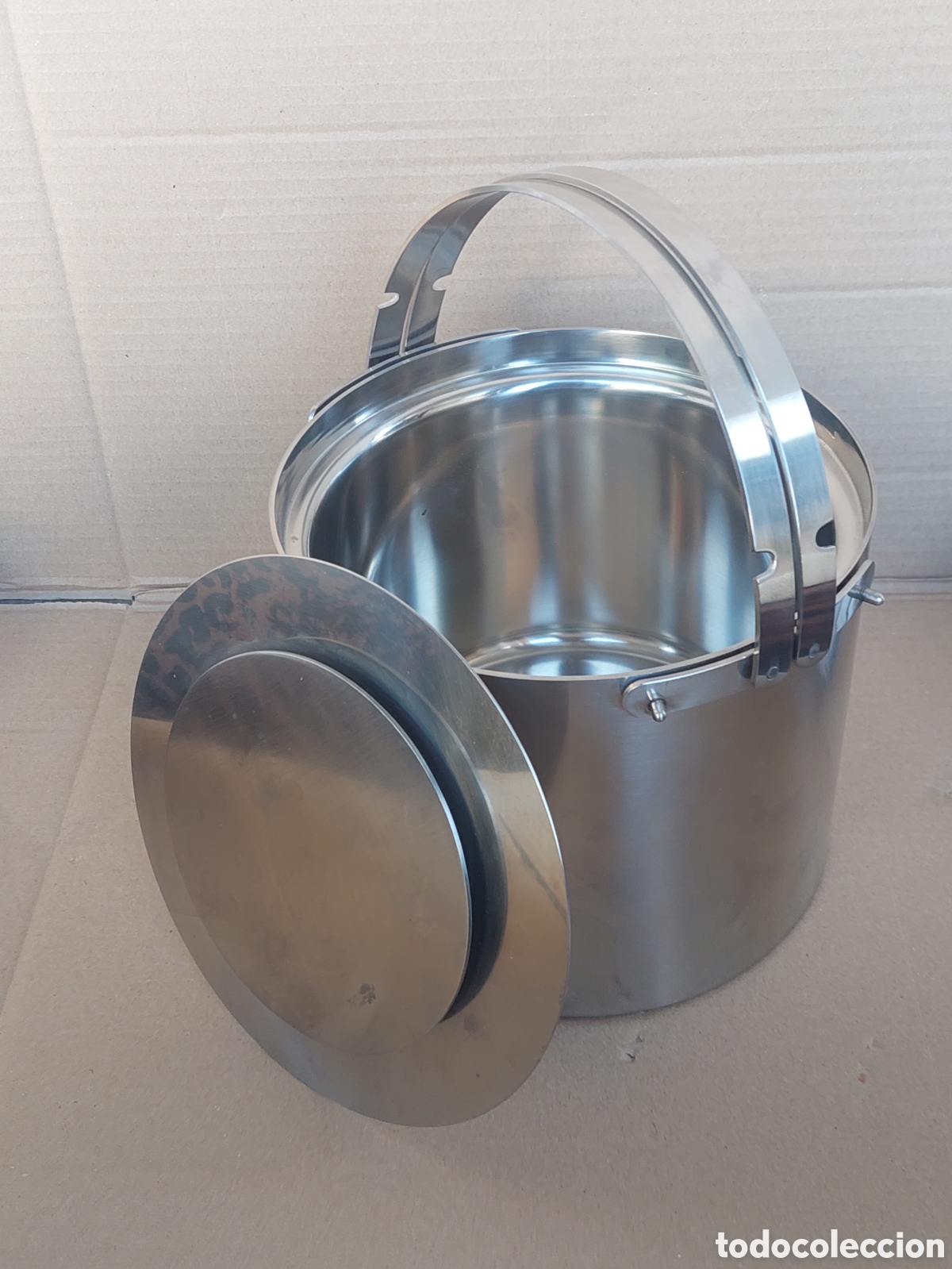 Antig&uuml;edades: Cubitera Arne Jacobsen . Stelton . Dinamarca - Foto 1