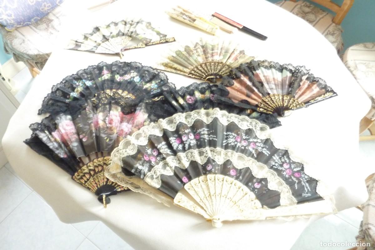 Antig&uuml;edades: ANTIGUA COLECCION DE ABANICOS - Foto 1