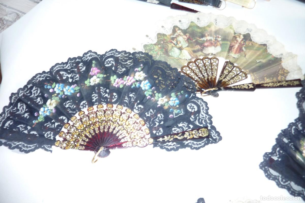 Antig&uuml;edades: ANTIGUA COLECCION DE ABANICOS - Foto 2