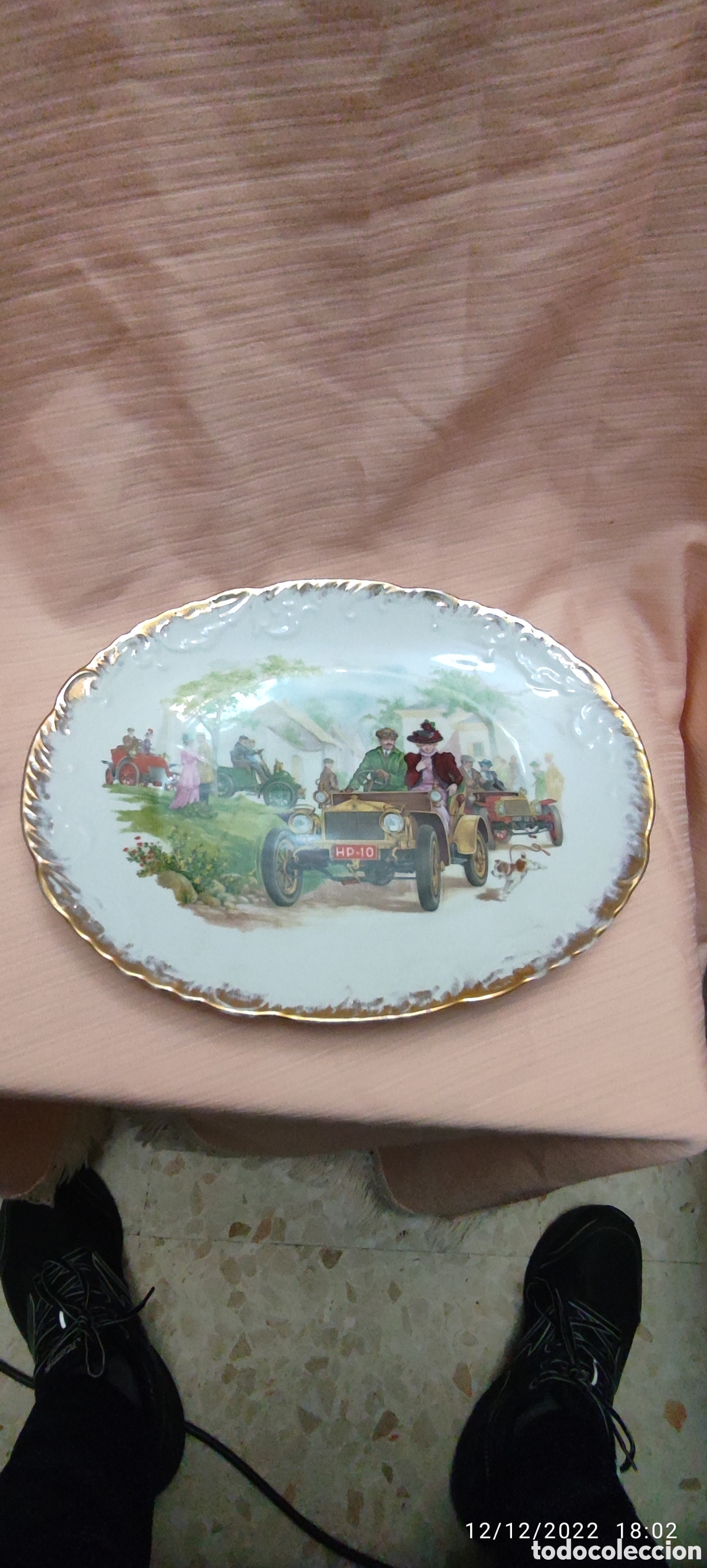 Antig&uuml;edades: Bandeja porcelana - Foto 4