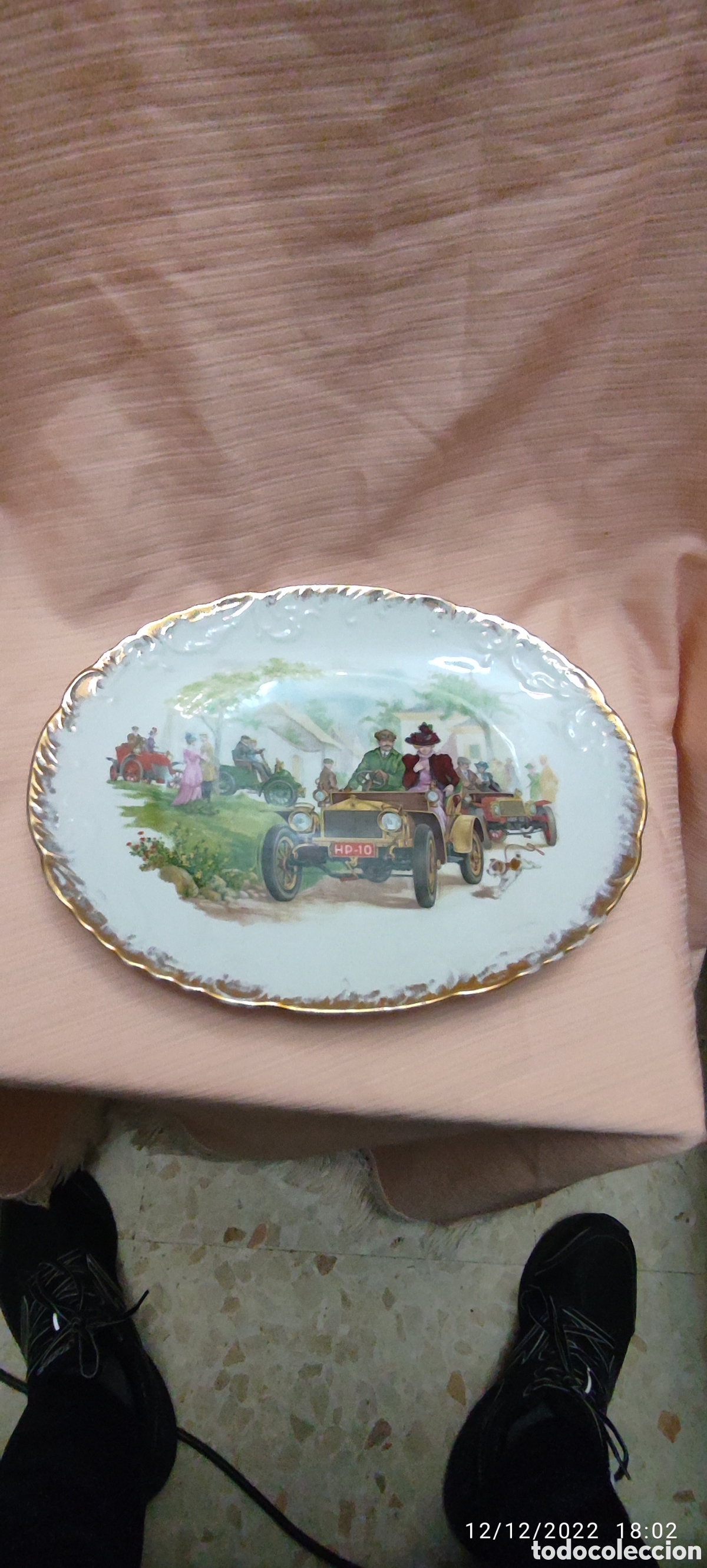 Antig&uuml;edades: Bandeja porcelana - Foto 6