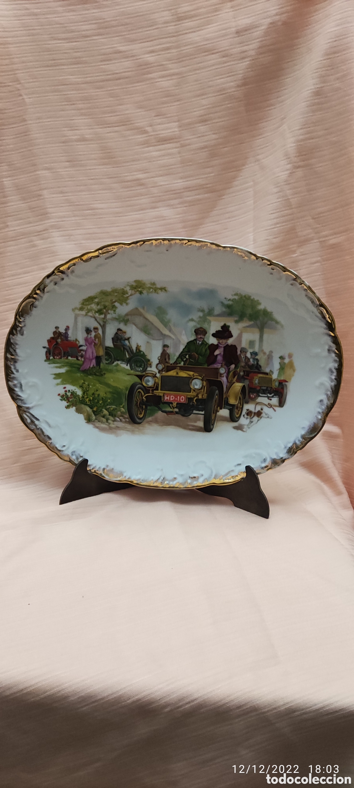 Antig&uuml;edades: Bandeja porcelana - Foto 7