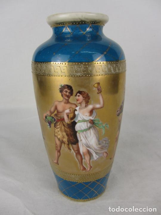 Antig&uuml;edades: Jarr&oacute;n de porcelana con la marca Corinth - s.XIX - Foto 2