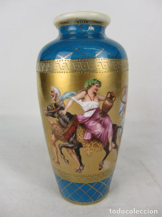 Antig&uuml;edades: Jarr&oacute;n de porcelana con la marca Corinth - s.XIX - Foto 1