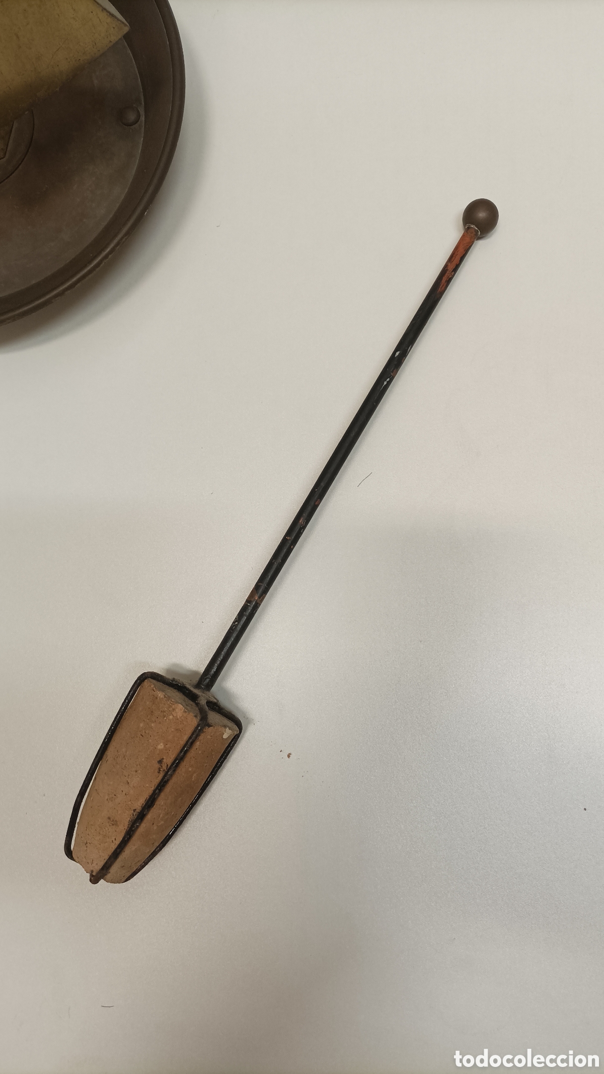 Antig&uuml;edades: Juego de chimenea bronce - Foto 10