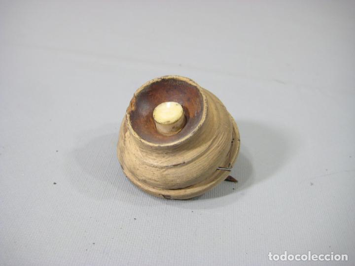 Antig&uuml;edades: ANTIGUO TIMBRE DE MADERA - Foto 1