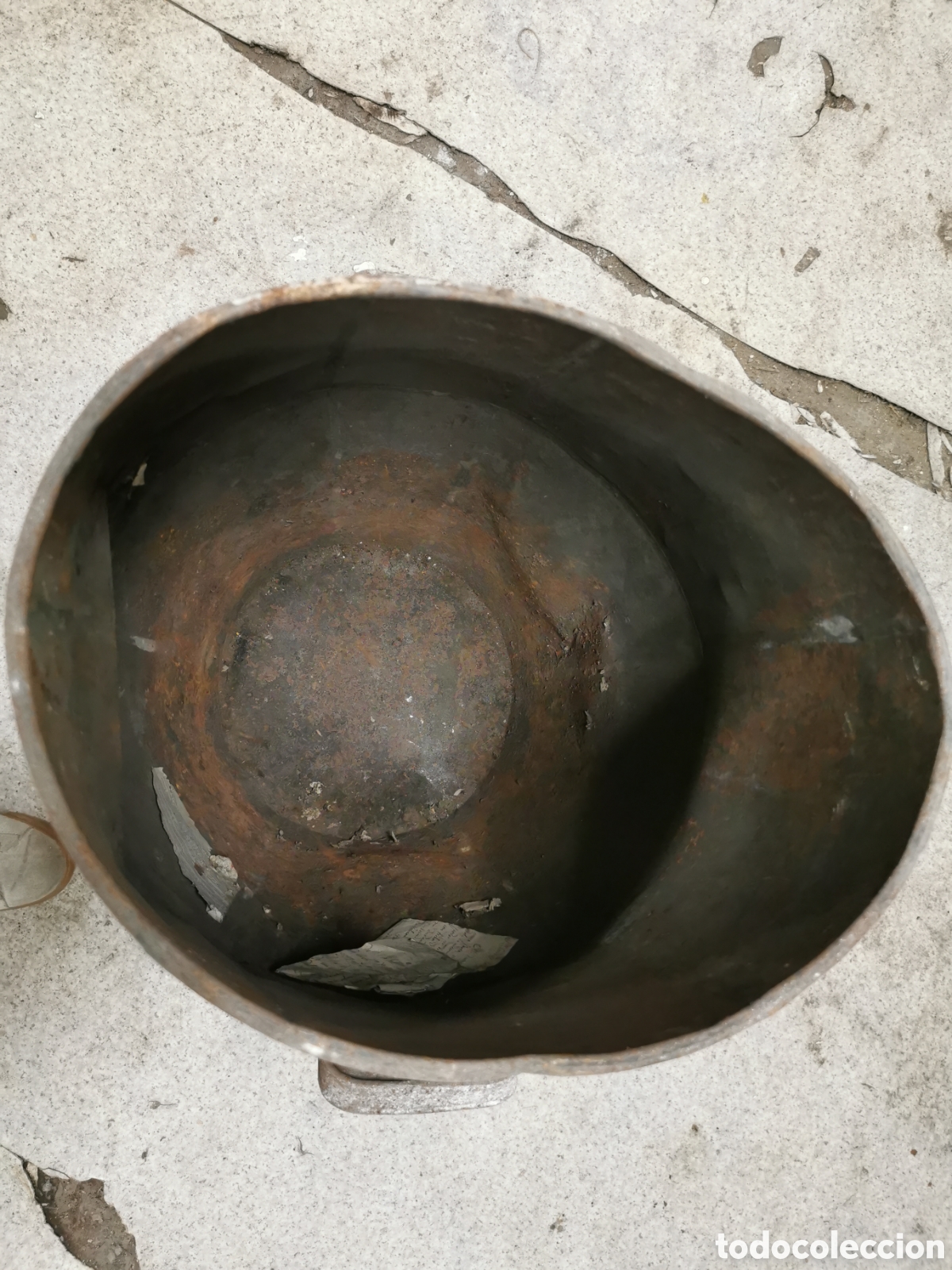 Antig&uuml;edades: Recipiente, tinaja antigua zinc - Foto 4