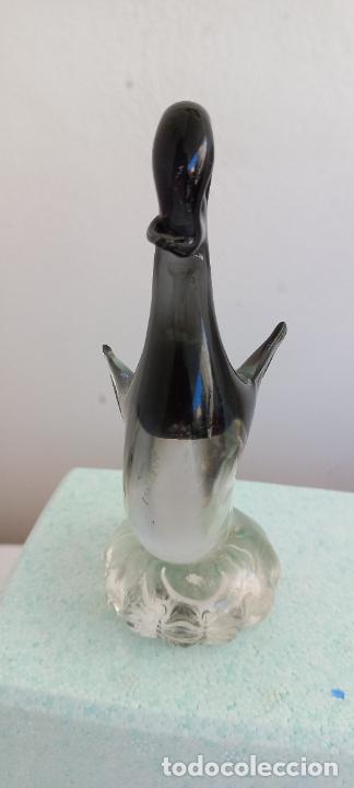 Antig&uuml;edades: FIGURA DE PATO DE CRISTAL DE MURANO. - Foto 2