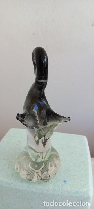 Antig&uuml;edades: FIGURA DE PATO DE CRISTAL DE MURANO. - Foto 4